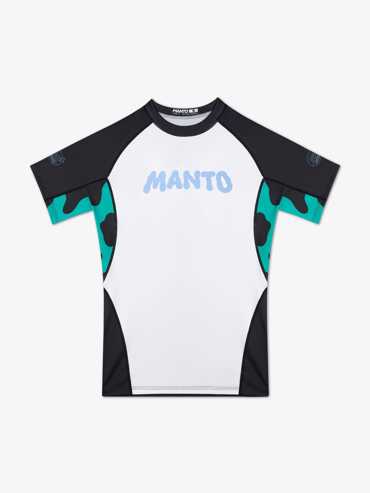 MANTO DOVE RASHGUARD -white